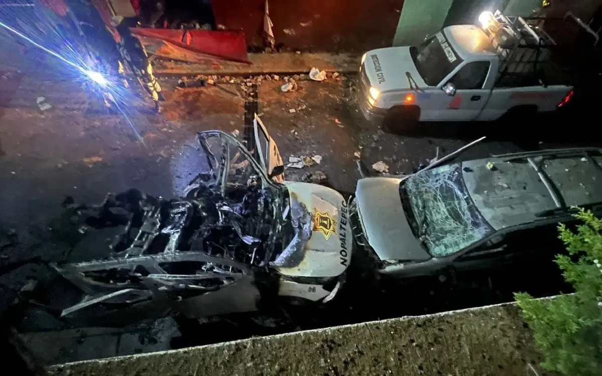 Decenas de lesionados tras explosión de patrulla con pirotecnia por Día la Virgen de Guadalupe