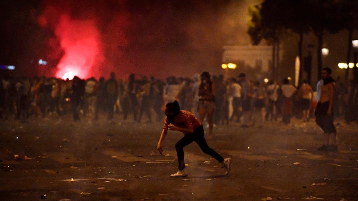 Desplegarán 10 mil policías en París ante disturbios por la semifinal ante Marruecos