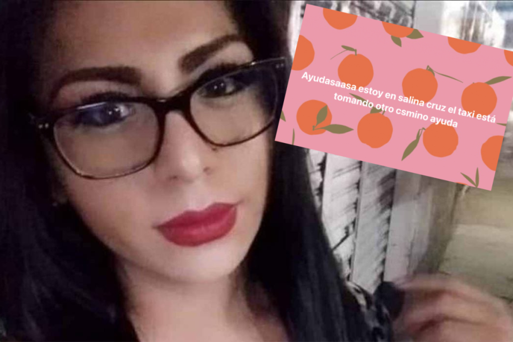 “El taxi tomó otro camino”: el último mensaje de Adela Mía antes de ser hallada muerta en Oaxaca