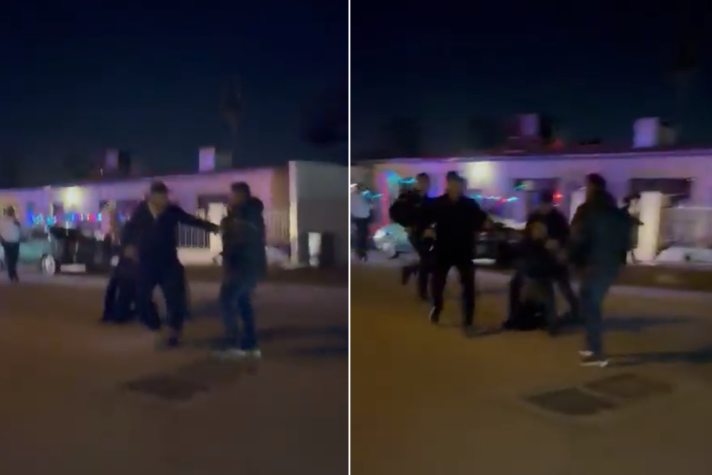 Denuncian abuso policial contra civiles durante asamblea municipal en Sonora #VIDEO