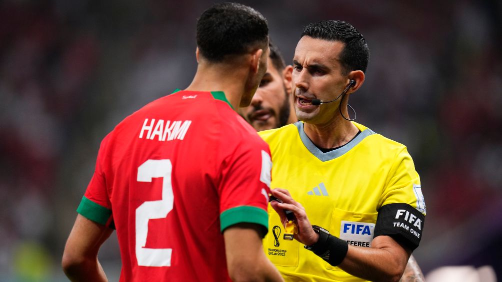 Marruecos protesta contra arbitraje del mexicano César Ramos en semifinal contra Francia