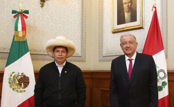 Presidenta de Perú asegura que México ya otorgó asilo a Pedro Castillo