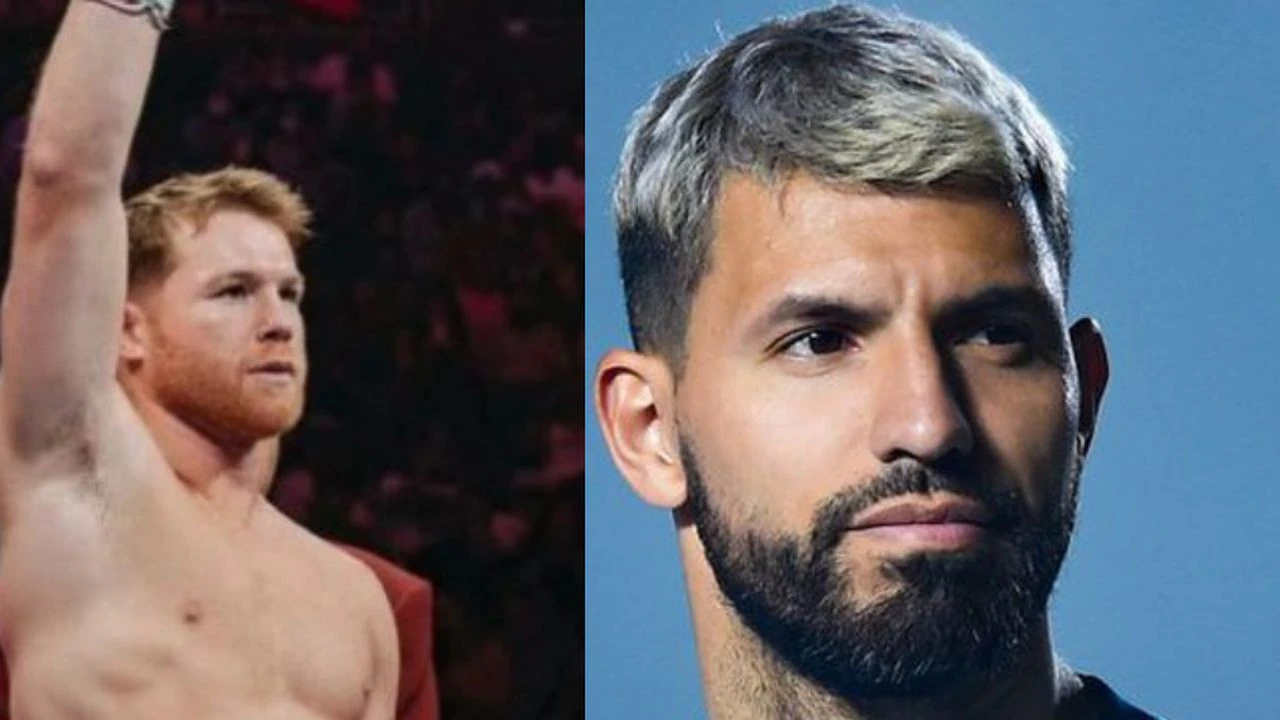 ‘Kun’ Agüero termina pelea con ‘Canelo’ Álvarez y agradece felicitaciones por título de Argentina