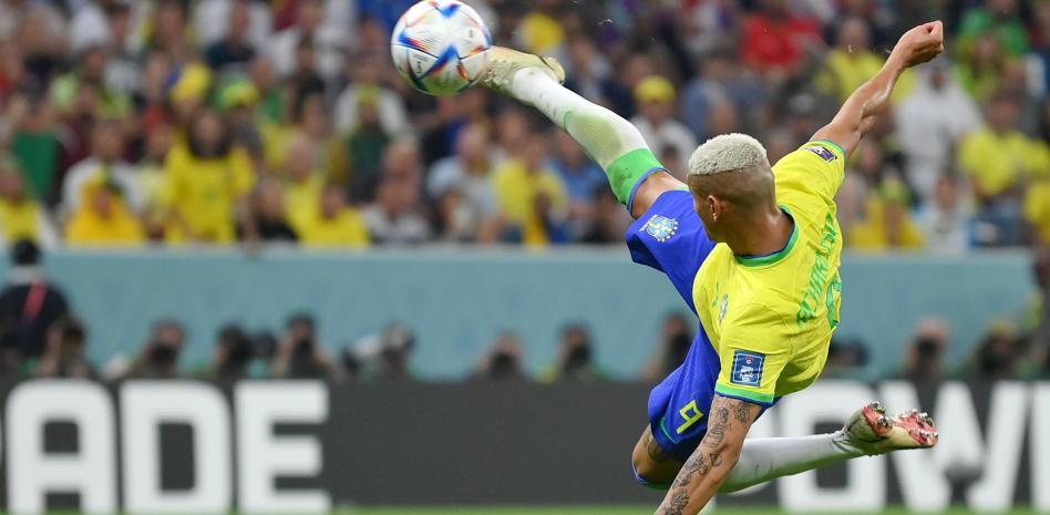 Tijera de Richarlison ante Serbia es el mejor gol del Mundial de Qatar