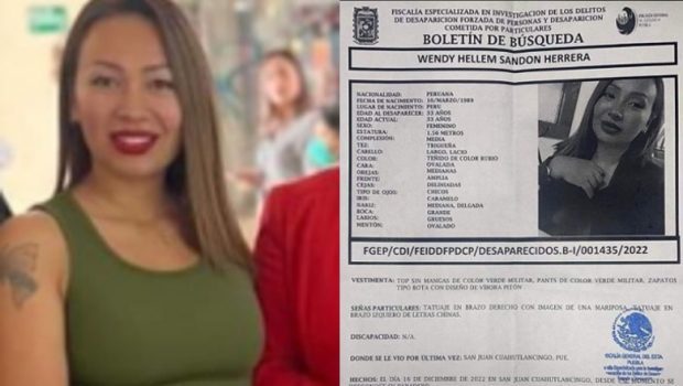 Pide esclarecer caso de Wendy, mujer peruana hallada sin vida en Tlaxcala