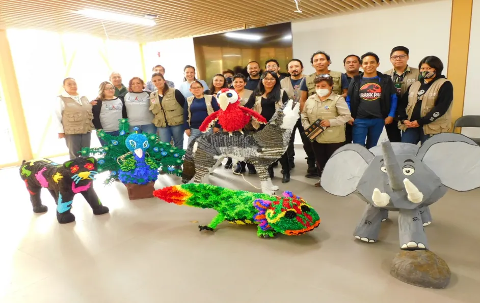 Animales de zoológicos de CDMX celebrarán año nuevo con piñatas rellenas de comida