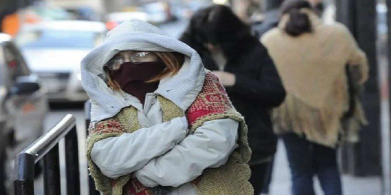 Se mantendrán las heladas y lluvias en el país por la entrada del frente frío 20