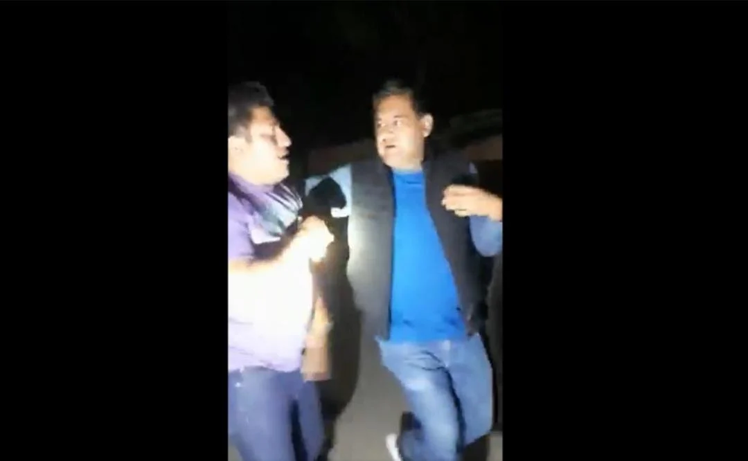 Exhiben a edil de Mitla, Oaxaca, por pelea en estacionamiento privado #VIDEO