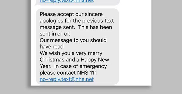 "Usted tiene cáncer": clínica en Inglaterra envía mensaje erróneo en plena Navidad