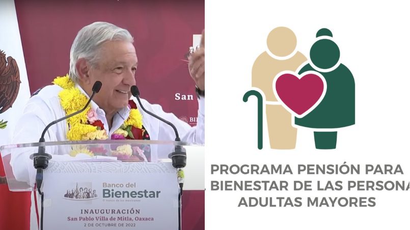 AMLO anuncia alza del 25% en pensión para adultos mayores