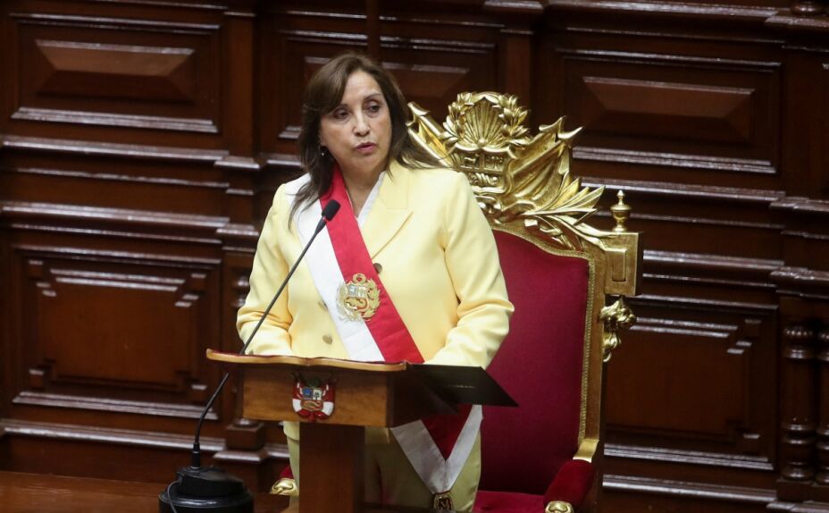 Dina Boluarte, nueva presidenta de Perú