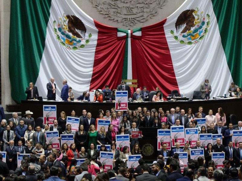 Diputados rechazan la Reforma Electoral