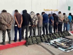 Ejército detiene a 22 sospechosos de ola de violencia en Sonora