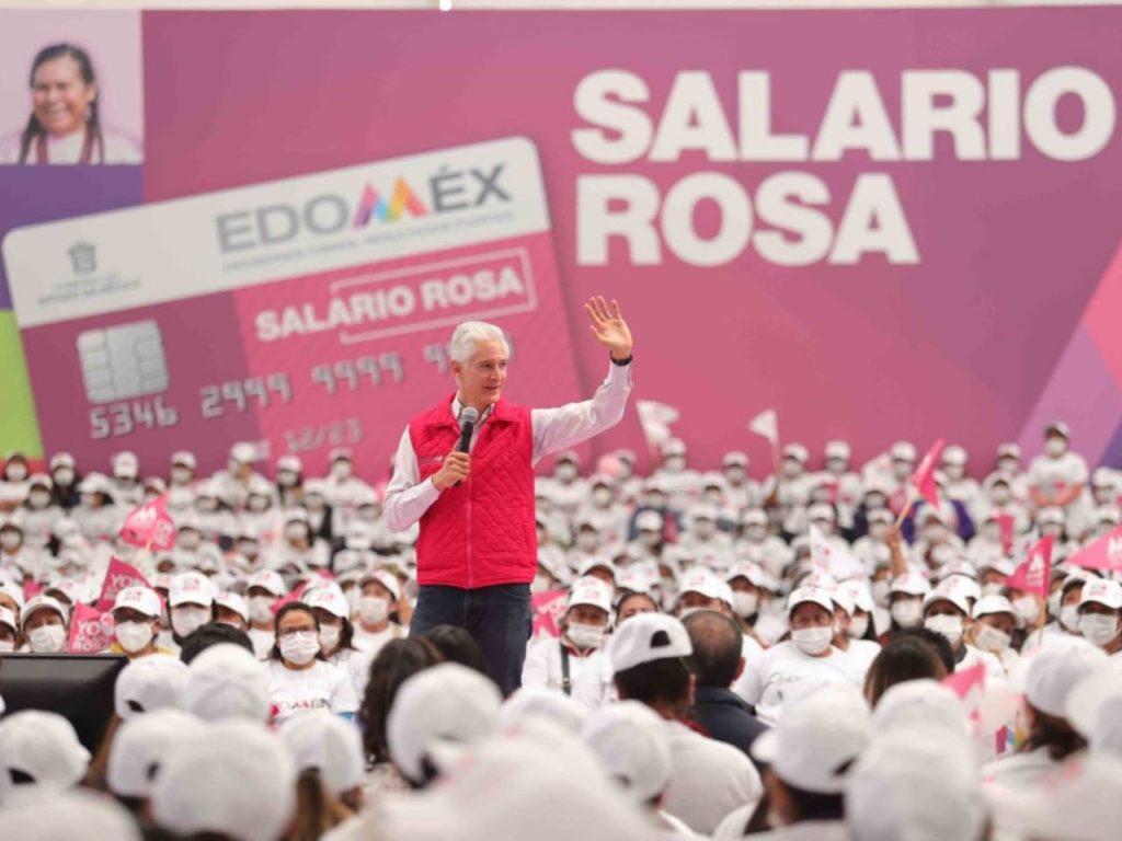 Entregan 7 mil tarjetas de Salario rosa en el Estado de México|