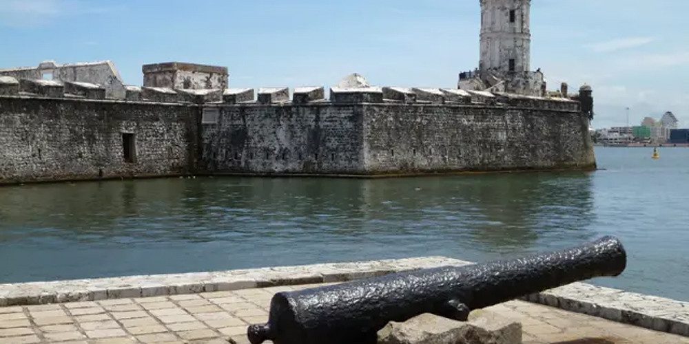 Fuerte de San Juan de Ulúa, en el puerto de Veracruz