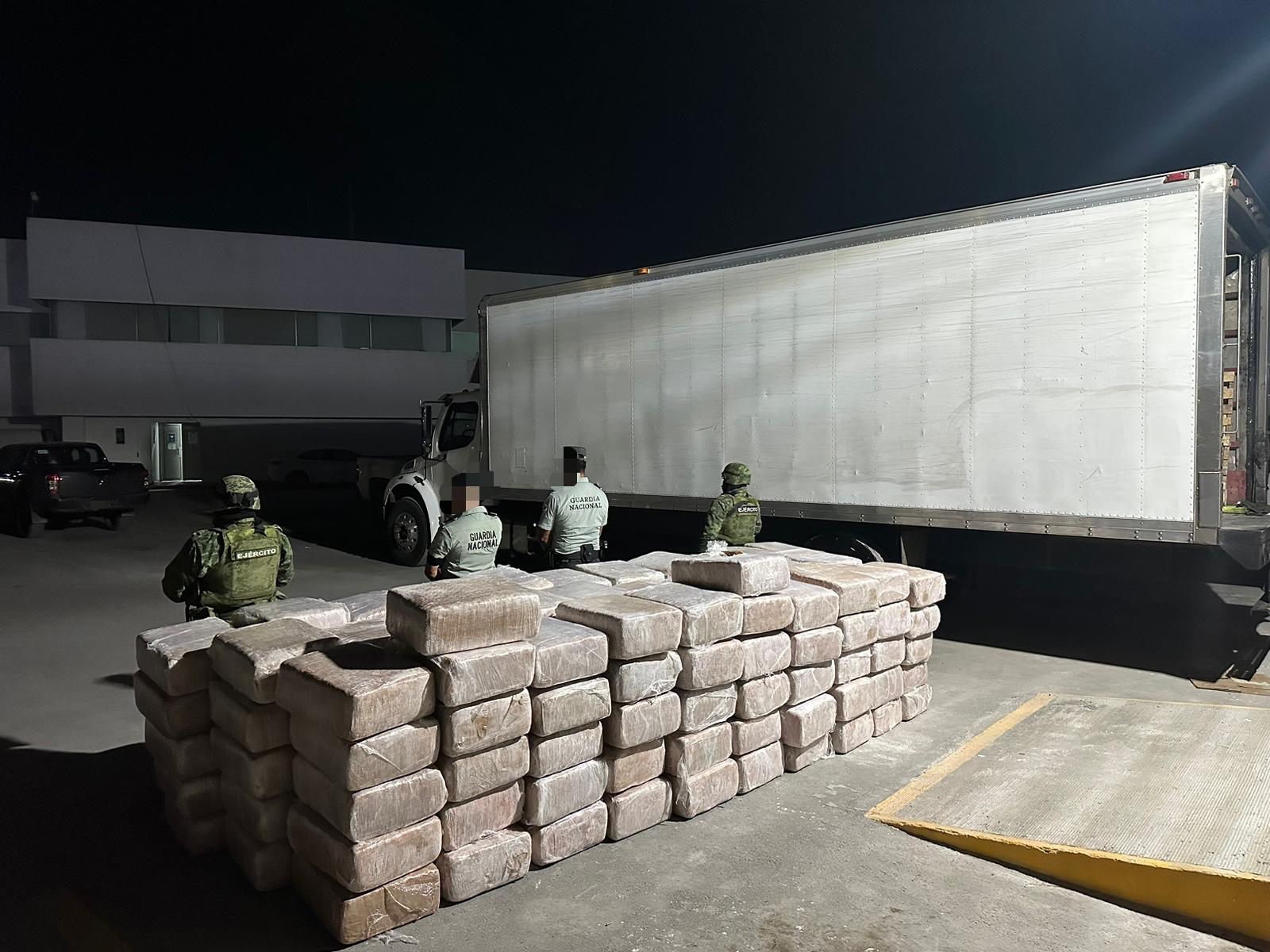 GN detiene en NL a un hombre con media tonelada de marihuana