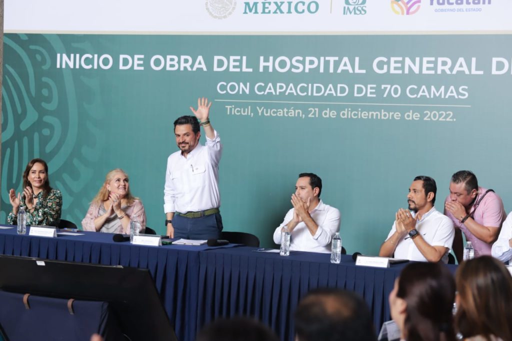 Inicia construcción de hospital IMSS-Bienestar en Ticul, Yucatán