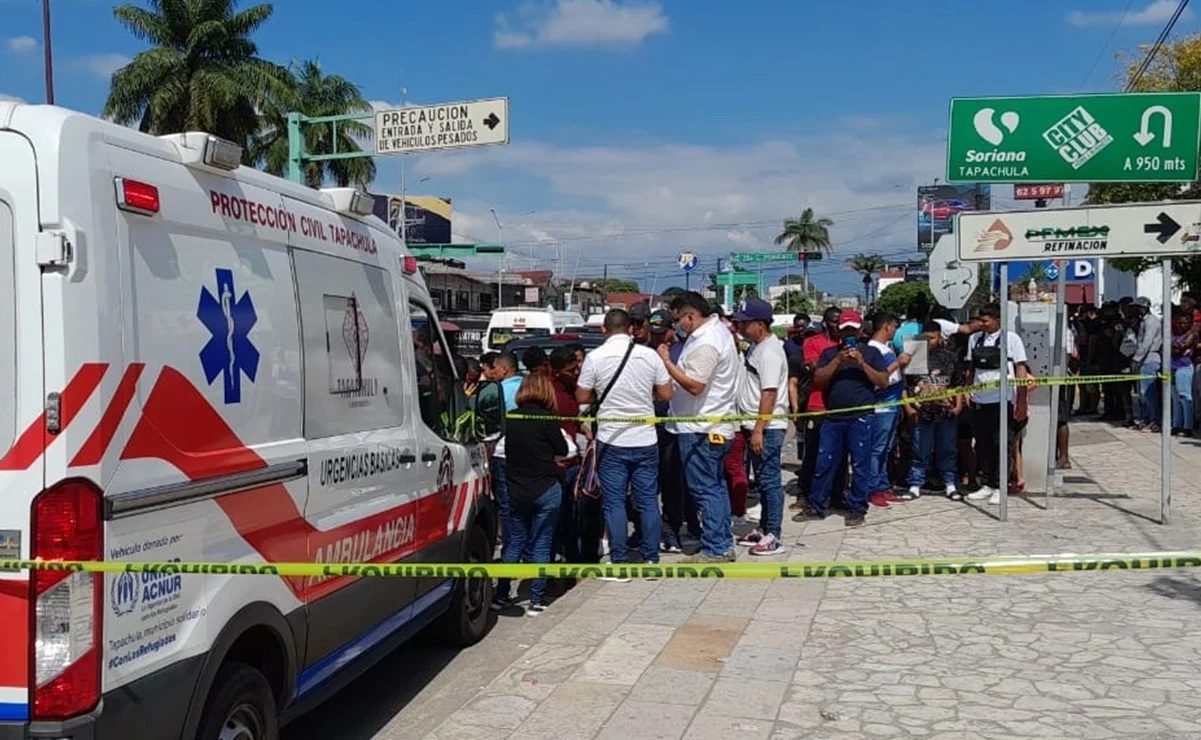 Migrante muere bajo el sol en Chiapas mientras esperaba recibir su salario