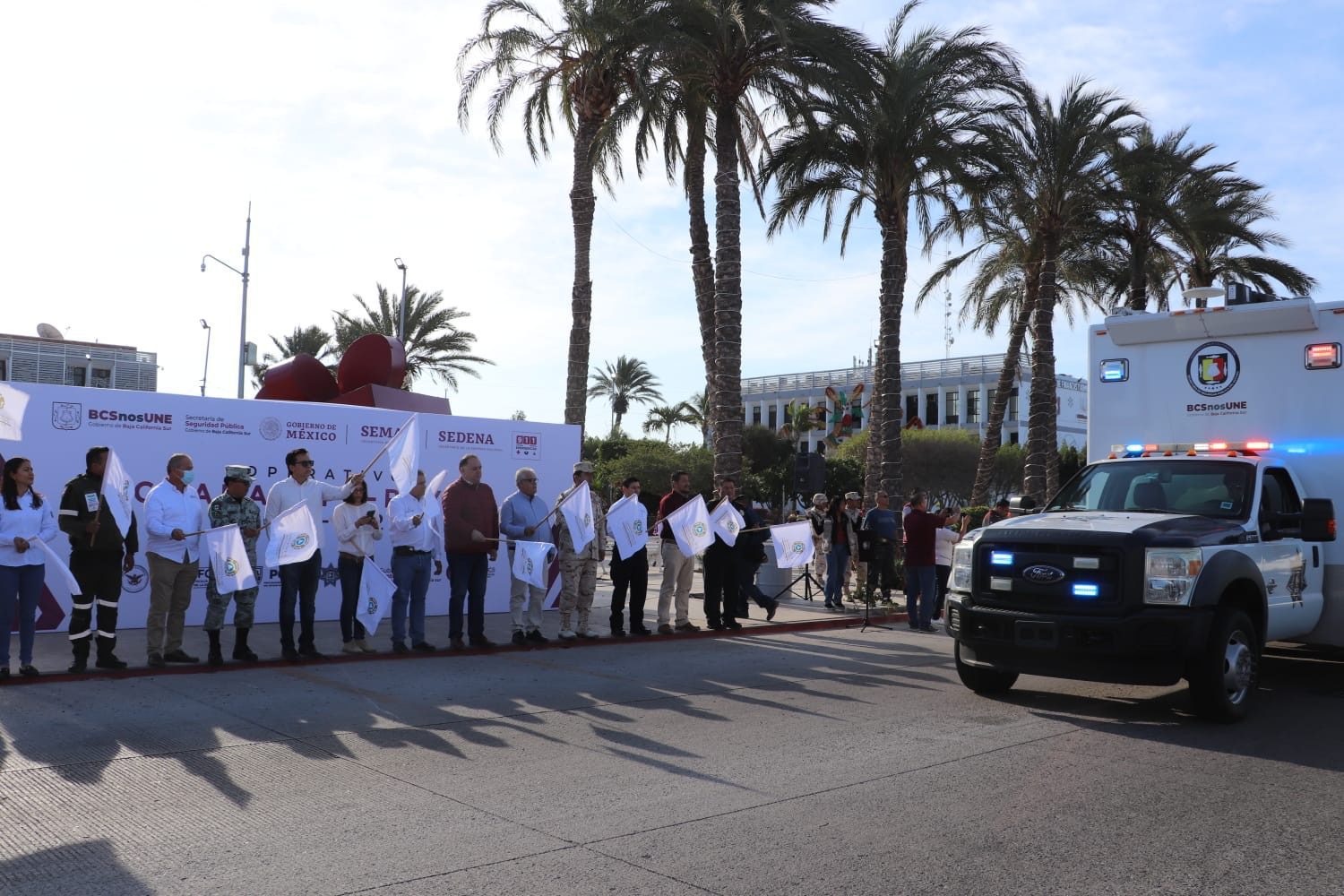 Operativo de seguridad Guadalupe-Reyes 2022 en Baja California Sur