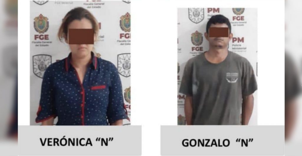 Pareja detenida por matar a joven embarazada en Veracruz