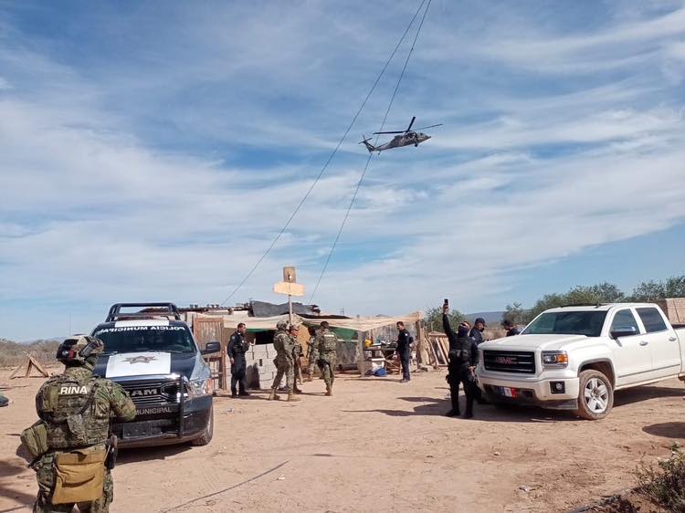 Refuerzos militares en Sonora