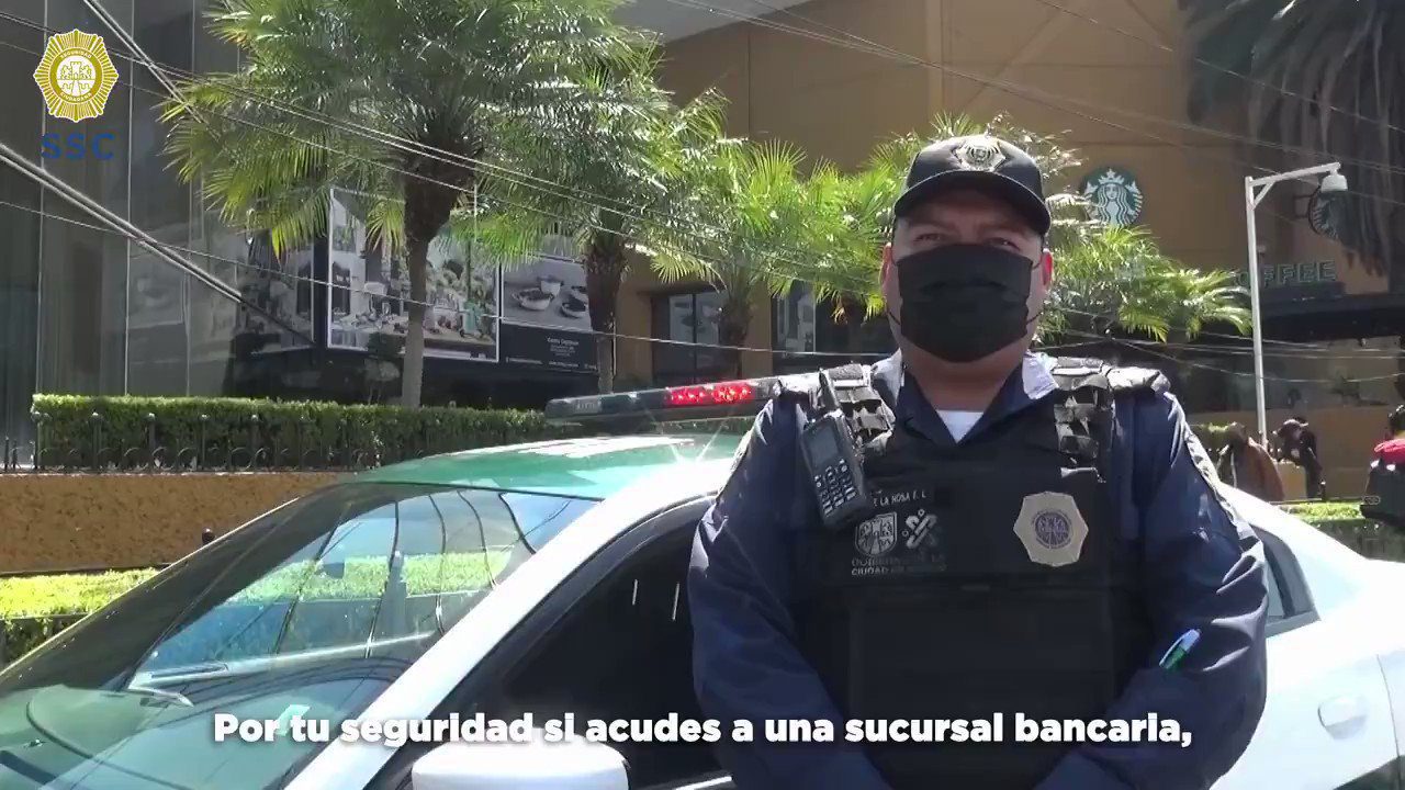 SSC brinda recomendaciones al retirar dinero de una sucursal bancaria