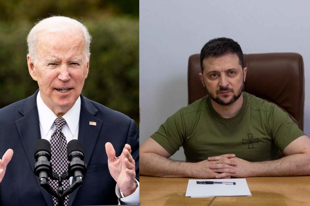 Zelenski y Biden