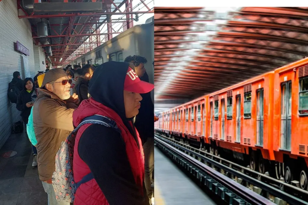 Usuarios reportan desalojos en la estación Agrícola Oriental de la Línea A del Metro