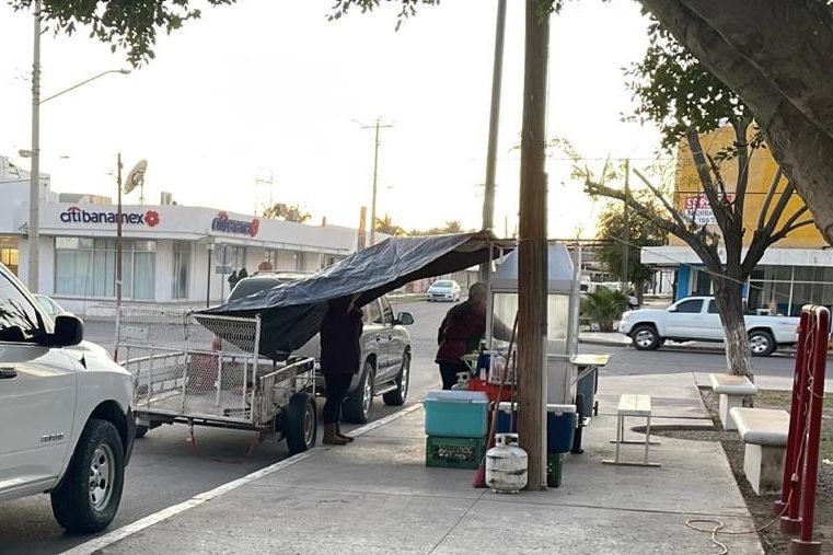 Hombres armados dan golpiza a taquero en Caborca, Sonora VIDEO