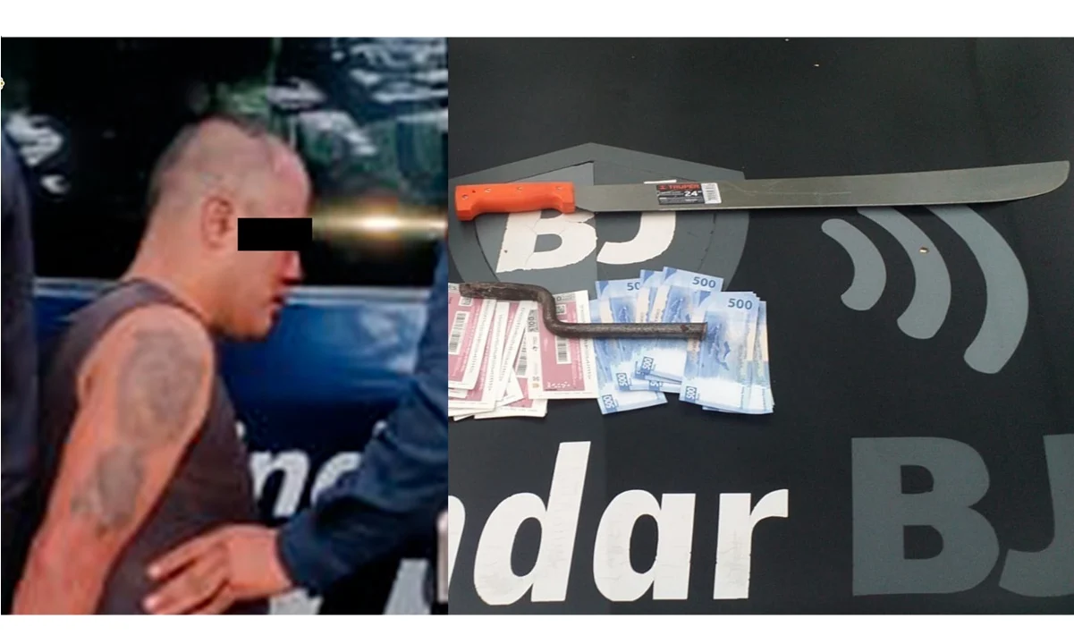 Con machete en mano, ladrón entra a casa en la BJ y roba dinero y vales de despensa