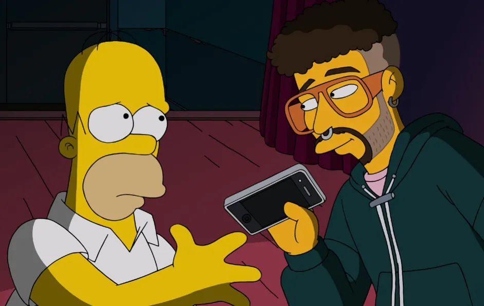 ¡Los Simpson lo volvieron a hacer! Ahora predijeron polémica de Bad Bunny