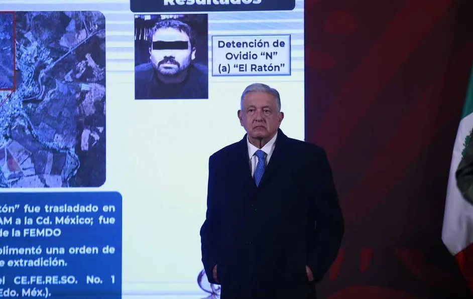 AMLO asegura que captura de Ovidio Guzmán se realizó sin apoyo de EU