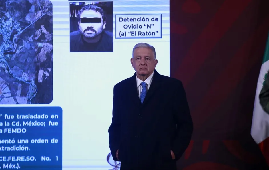 "Hay calma": AMLO descarta bloqueos activos en Sinaloa tras detención de Ovidio Guzmán