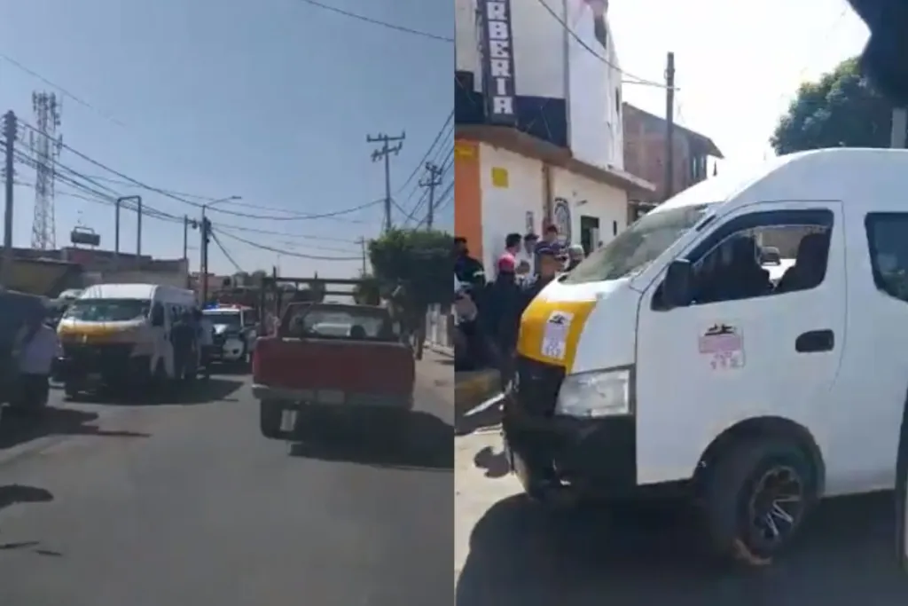 Mujer muere baleada en transporte público por presuntos sicarios en Tultepec