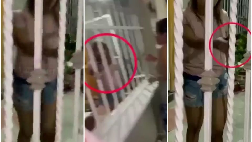 Exhiben a regidora en Ciudad del Carmen amenazando a vecinos con pistola