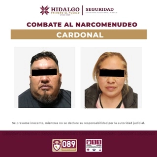 Detienen a exfuncionaria municipal en Hidalgo por narcomenudeo