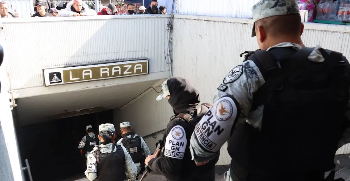 Inicia despliegue de elementos de la GN en Metro de la CDMX