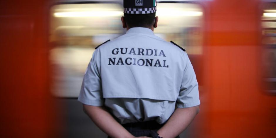 ONGs rechazan despliegue de la Guardia Nacional en el Metro CDMX