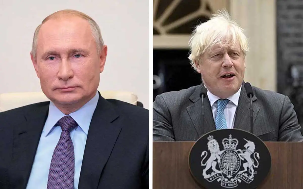 Boris Johnson revela que Putin lo amenazó con un ataque con misil