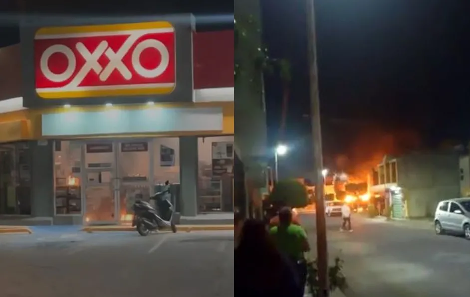 Reportan incendios y bloqueos por grupos armados en municipios de Guanajuato #VIDEOS