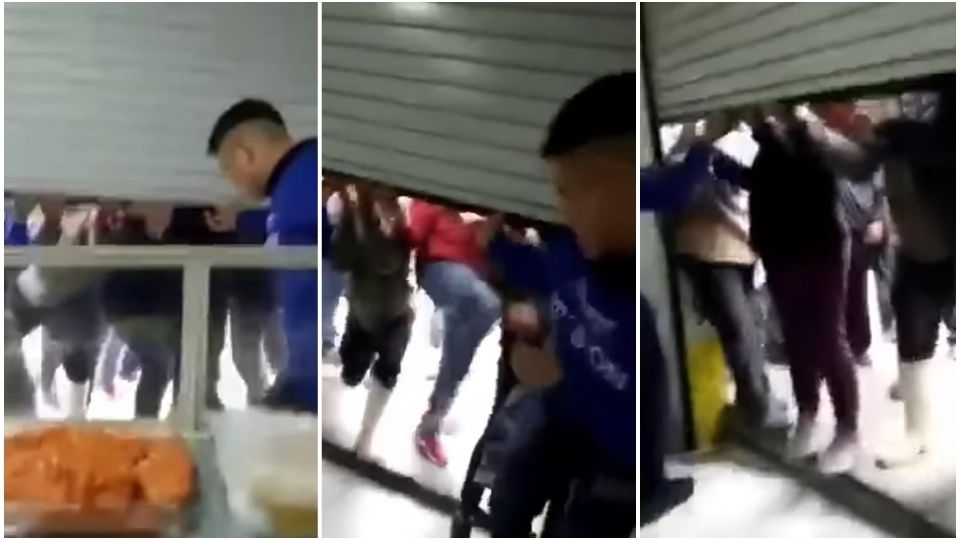 Comerciantes son golpeados por vender pollo más barato en Ixmiquilpan, Hidalgo #VIDEO