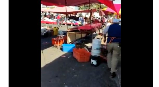 Al menos dos heridos deja balacera en tianguis en Cuautitlán, Edomex #VIDEOS
