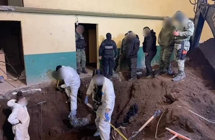 Al menos 10 víctimas entre restos hallados en fosa clandestina de Tenango del Valle: Sedena