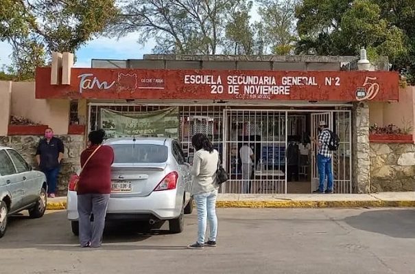 Aterra supuesta amenaza de tiroteo en secundaria del sur de Tamaulipas