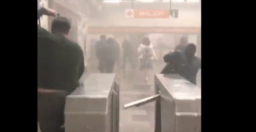 Son atendidos 15 intoxicados por humo en Metro Barranca del Muerto: Sheinbaum