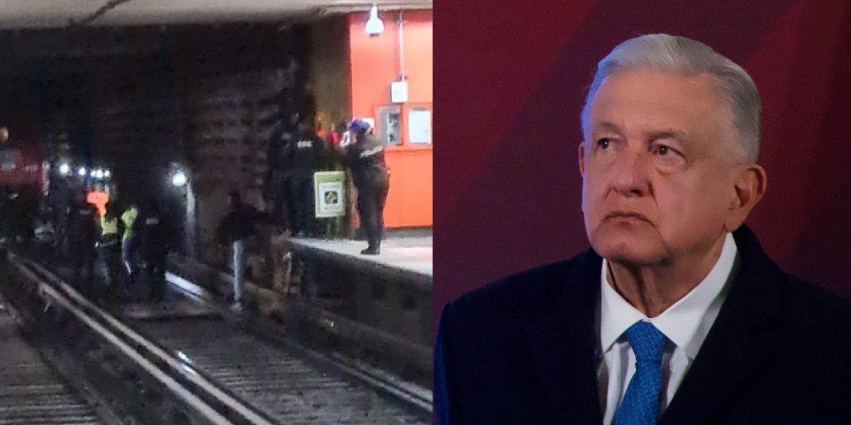 AMLO lamenta el choque en la Línea 3 del Metro