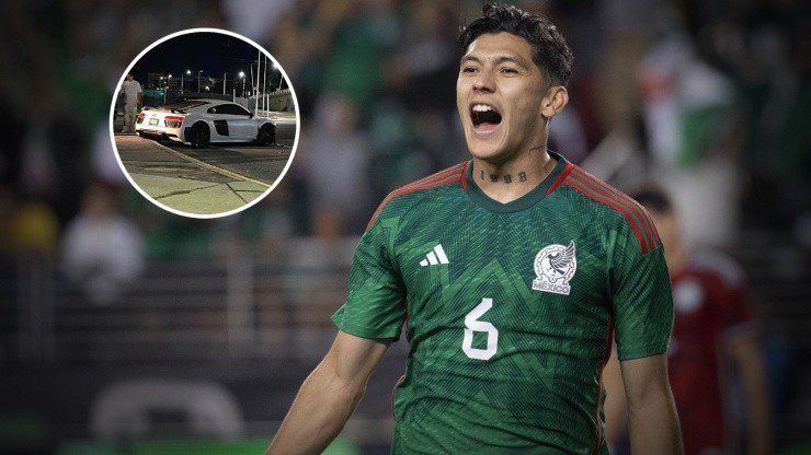 El futbolista Gerardo Arteaga sufre accidente de auto en Guadalajara