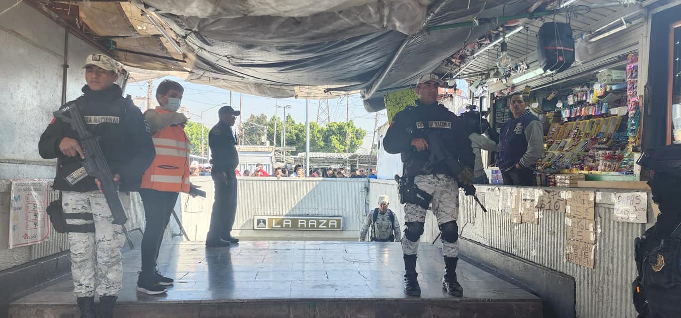 GN activa el Plan GN-A tras el choque en la línea 3 del Metro