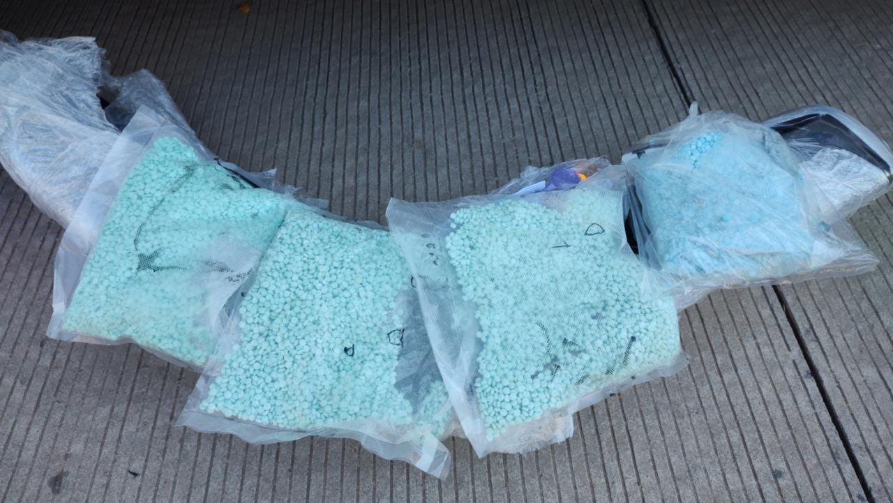 GN asegura 23 mil pastillas de fentanilo en Culiacán