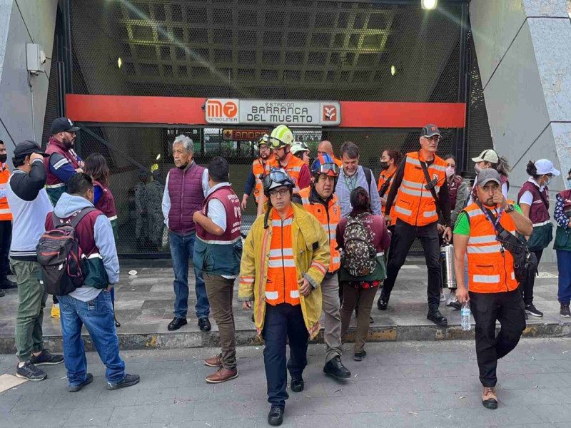 Humo en la Línea 7 del Metro se generó por sobrecalentamiento de cable